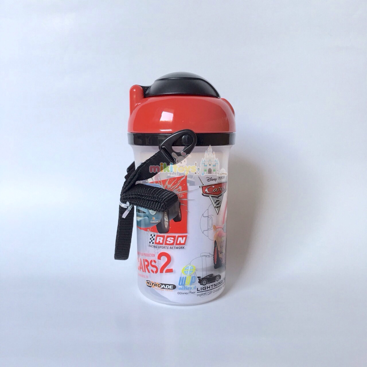 กระติกน้ำ Disney Cars คาร์ สีแดงดำ
