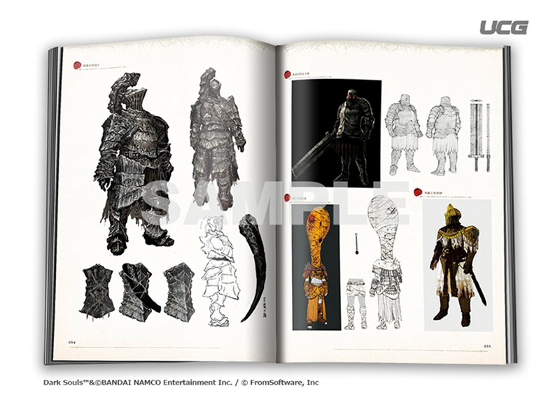 (พรีออเดอร์30วัน)Dark Souls Design Works I + II + III [แพ็กเซ็ตสามเล่ม]