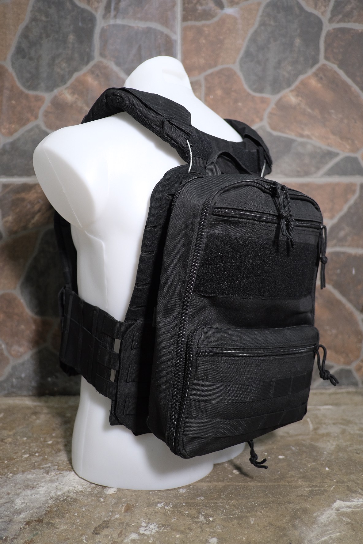 กระเป๋าเป้ติดเสื้อเวส (FlatPack)