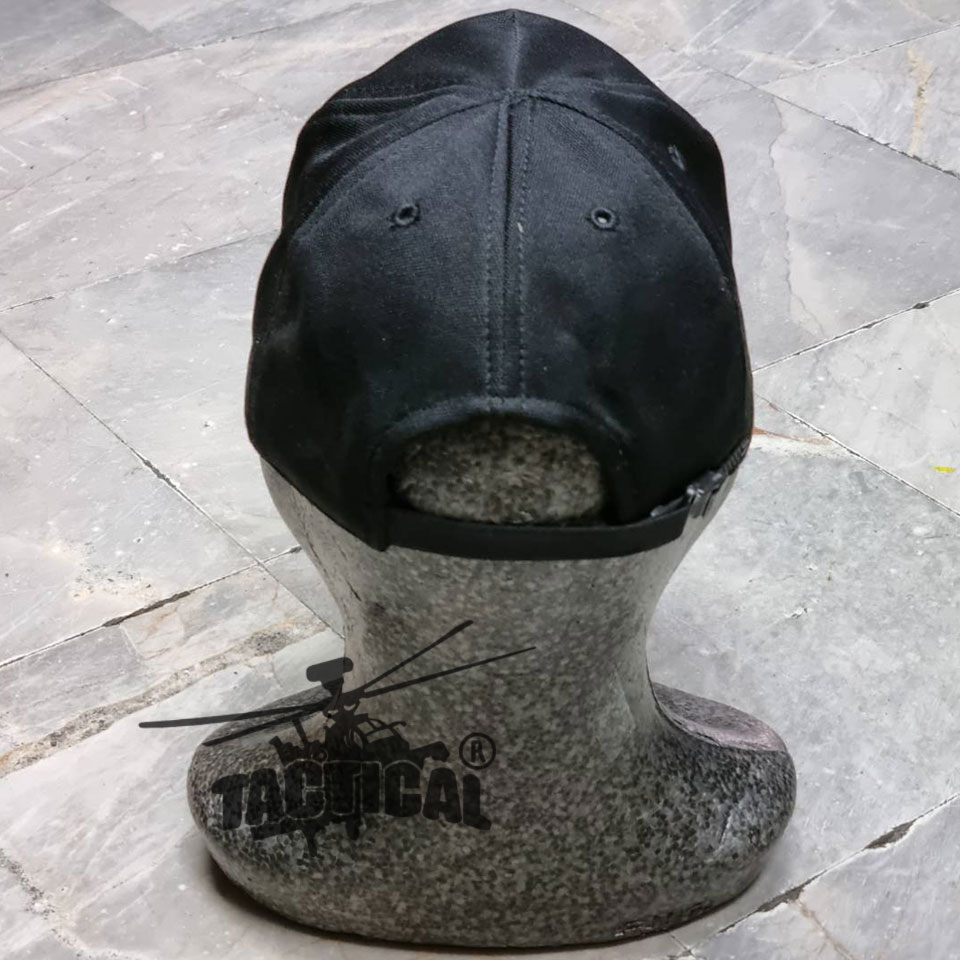 หมวกแก๊ป กากี 331 อปพร. หน้าเมตตาเข้ม ซิปหลัง