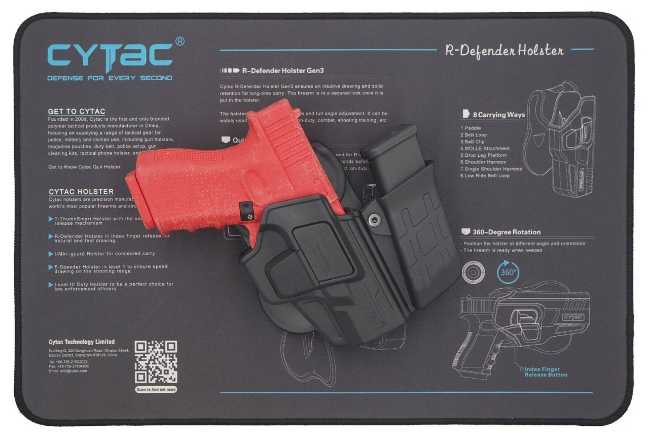 (ของแท้) ซองพกนอก Cytac ปลดนิ้วชี้ + ซองแม็ก