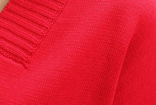 PreOrderคนอ้วน - เสื้อคลุมกันหนาวแฟชั่น ไซส์ใหญ่ คนอ้วน เสื้อไหมพรมไม่หนา ถักลาย ตัวยาว สี : แดง / น้ำเงิน