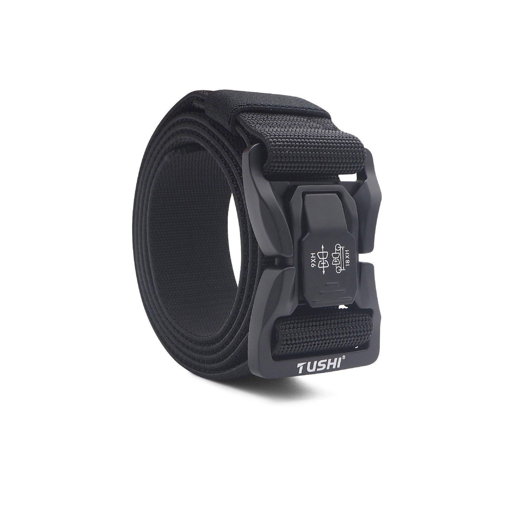 เข็มขัดสายยางยืด หัวปลดไว รุ่น 910