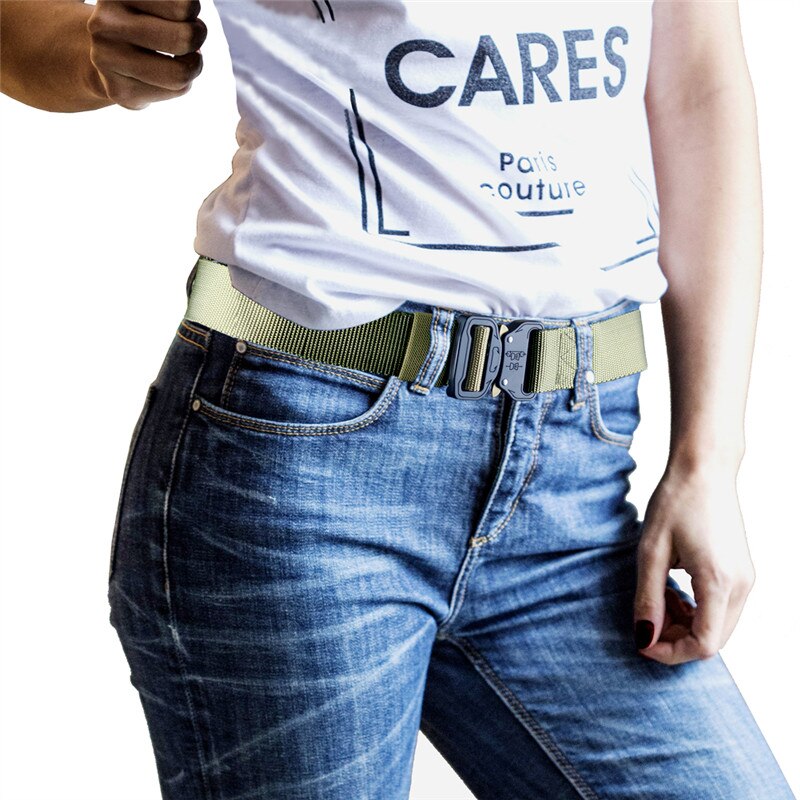 เข็มขัดยุทธวิธี หัว Cobra (ไม่มีห่วง)