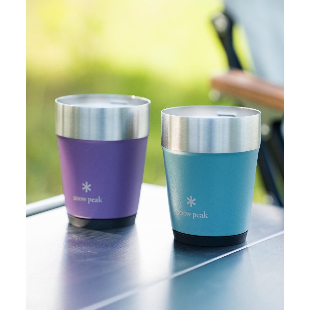 Snow Peak Thermo Tumbler 360 DUO SET 2025 Autumn Edition สโนว์พีค แก้วเก็บความร้อนเย็น 1ชุด 2สี แก้วขนาด 360 ml snowpeak