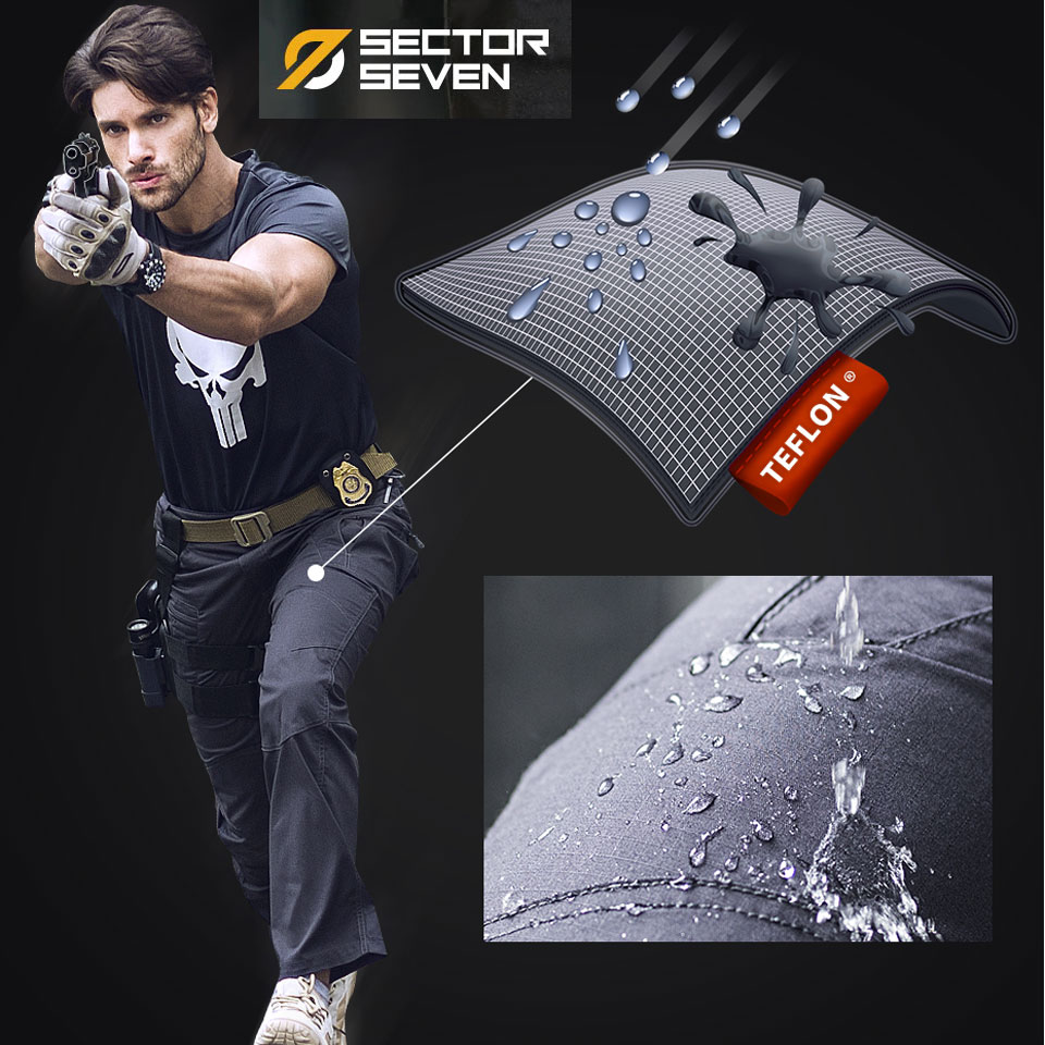 กางเกง Sector Seven IX8C ผ้าเบา ยืด กันน้ำ (ของแท้) 5 สี