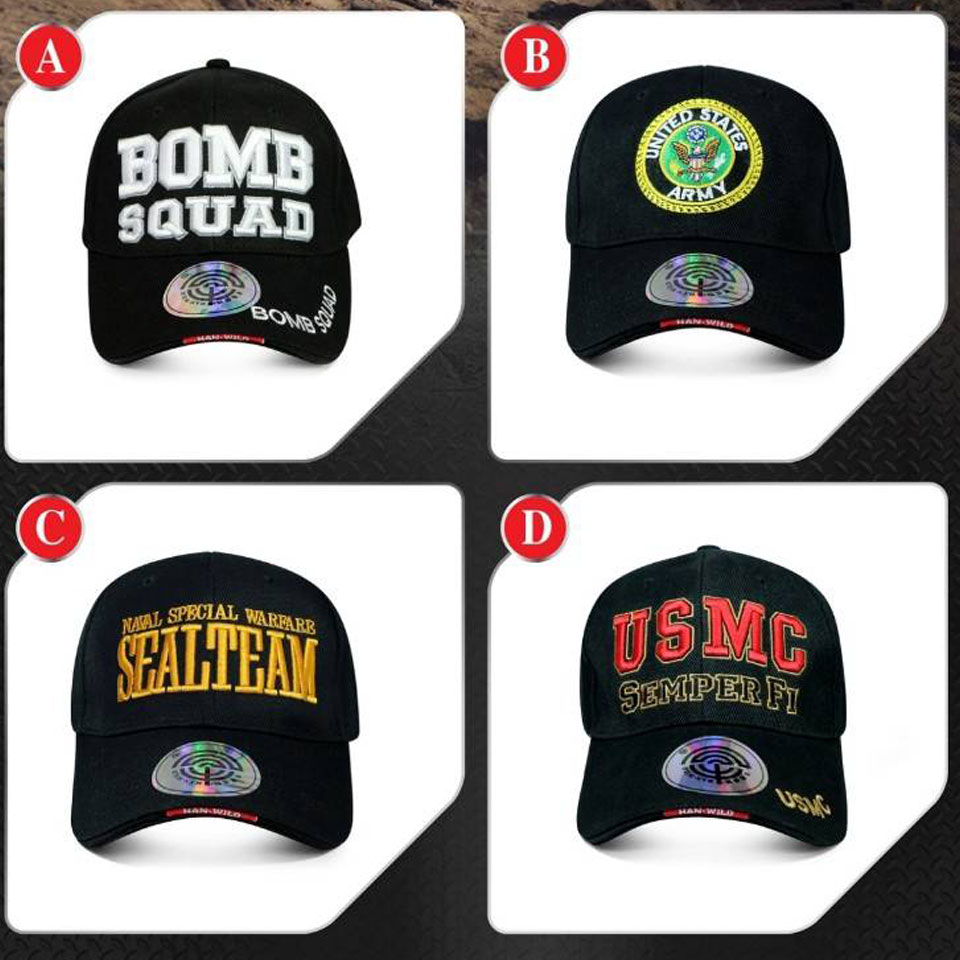 หมวกแก๊ป นอก ปักลาย