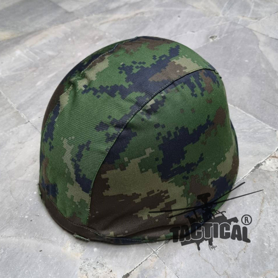 ผ้าคลุมหมวกคอบร้า มีสายรัดแว่น ช่องใส่แผนที่