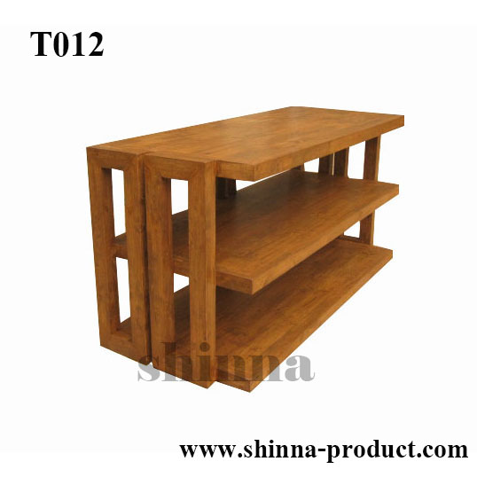 ชั้นวางเครื่องเสียงไม้แท้แบบญี่ปุ่น T012