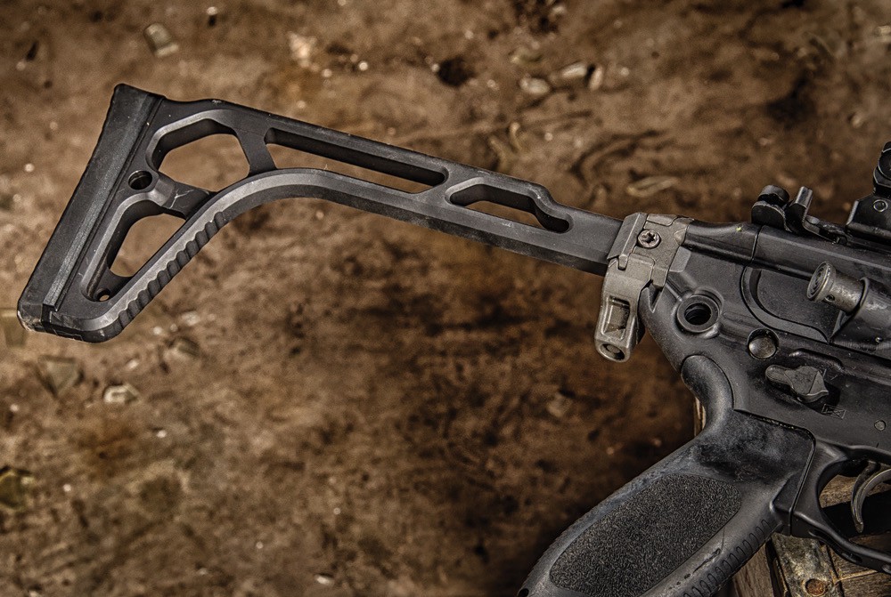 พานท้ายปืนแบบพับได้ รุ่น Folding Skeletonized Stock