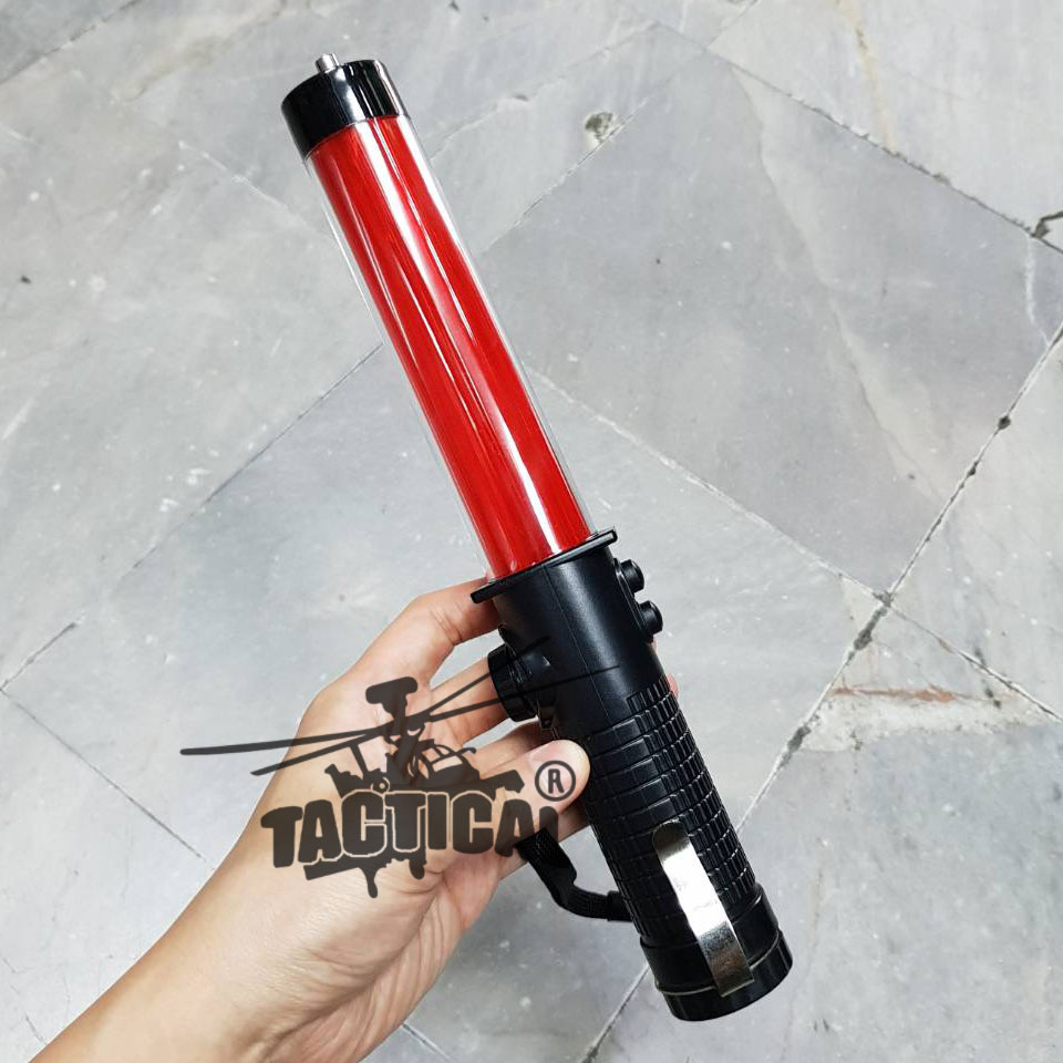 กระบองไฟจราจร สั้น (ใส่ถ่าน AA)