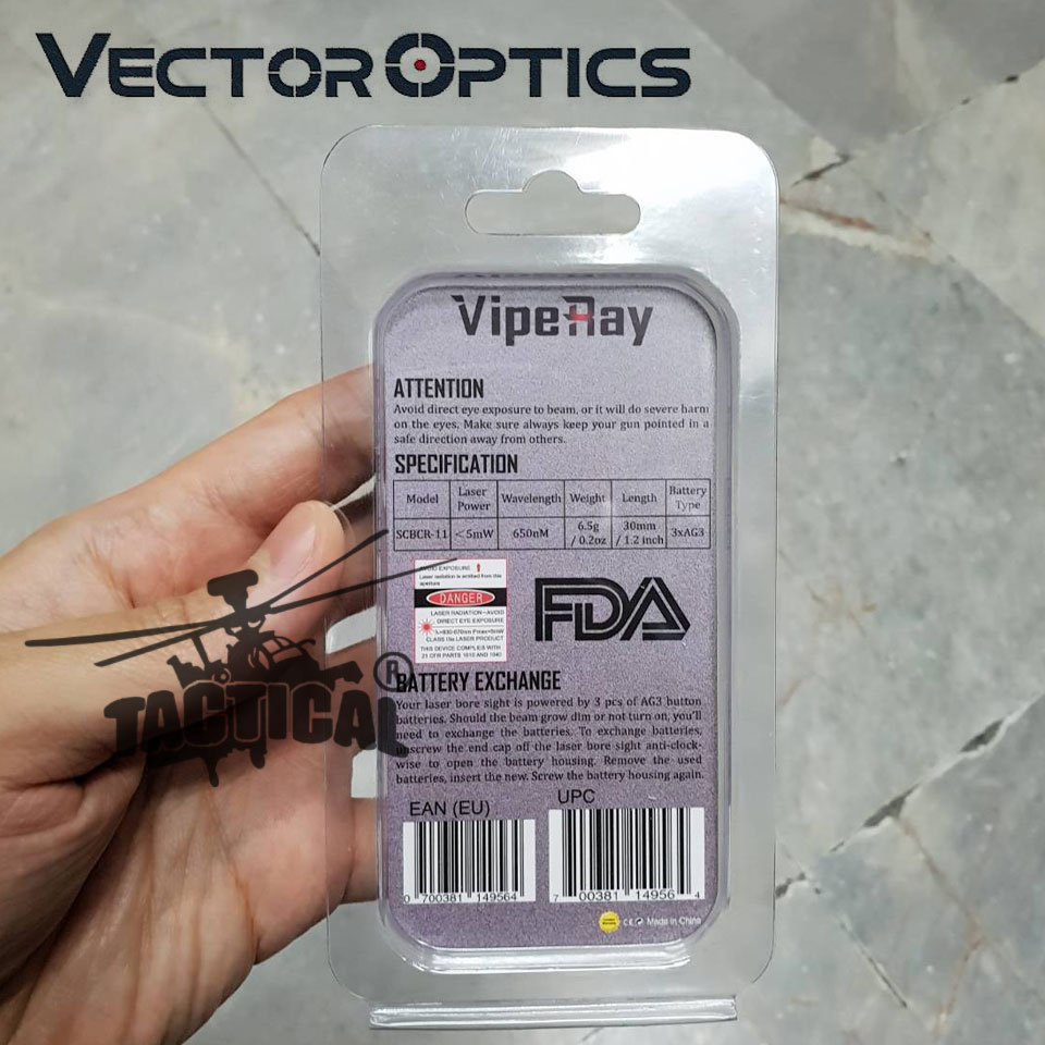 เลเซอร์ตั้งศูนย์ ชนิดใส่ในรังเพลิง ยี่ห้อ Vector Optics