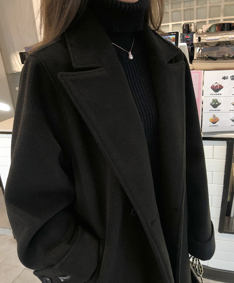 2324-0021 โค้ทวูลแบบยาว ไซส์เล็กไปนิด