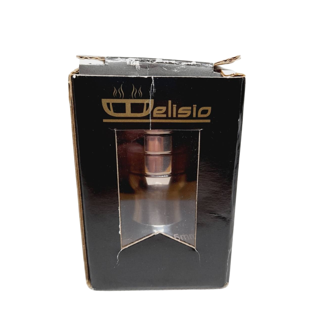 แทมเปอร์ ที่กดกาแฟ สแตนเลส 57.5 มม. Delisio ลายก้นหอย รหัส 1610-343