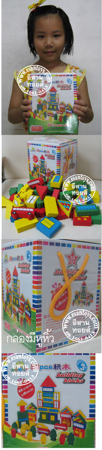 บล็อคไม้หลายรูปทรง