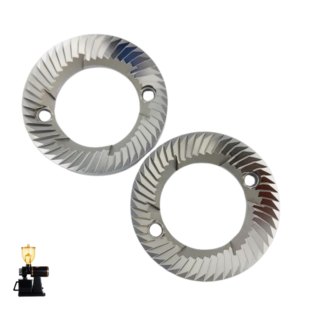 อะไหล่ ฟันบด สแตนเลส เครื่องบดกาแฟ ขนาด 60 มม. รุ่น 600n (ราคาต่อคุ่) รหัสสินค้า 2389