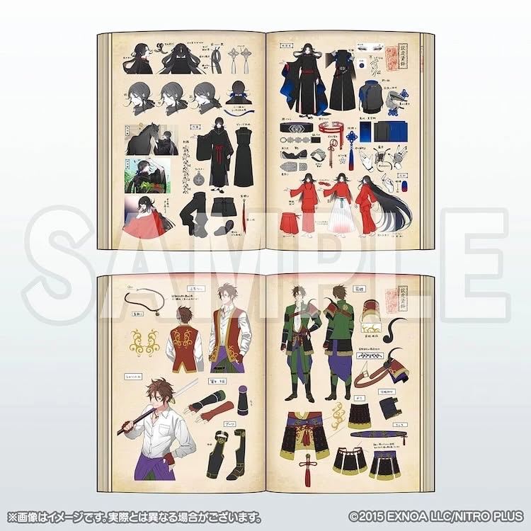 Touken Ranbu Kenran Zuroku เล่ม 4