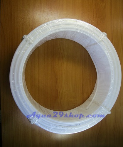 สายน้ำ 2 หุน สีขาว เมตรละ 15 บาท