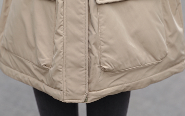 2324-0078 เสื้อกันหนาวไซส์ใหญ่ งานขนเป็ดนะคะ เฟอร์ถอดได้