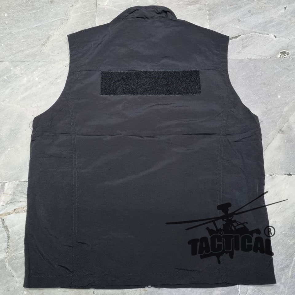 เสื้อกั๊กหน่วยงานราชการ กระเป๋าล้วง ตีนตุ๊กแก (3 สี)