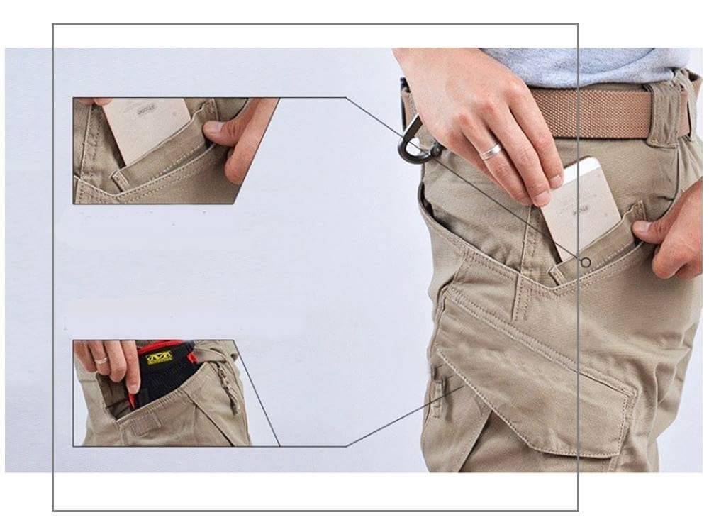 กางเกง Archon IX9 ผ้ายืด ไม่กันน้ำ (ดำ ทราย น้ำตาล เทา เขียว)