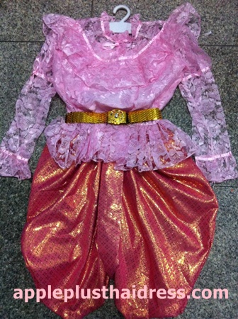 T31 ชุดไทยบัวเงิน รัชกาลที่5 (ไม่รวมเข็มขัด)