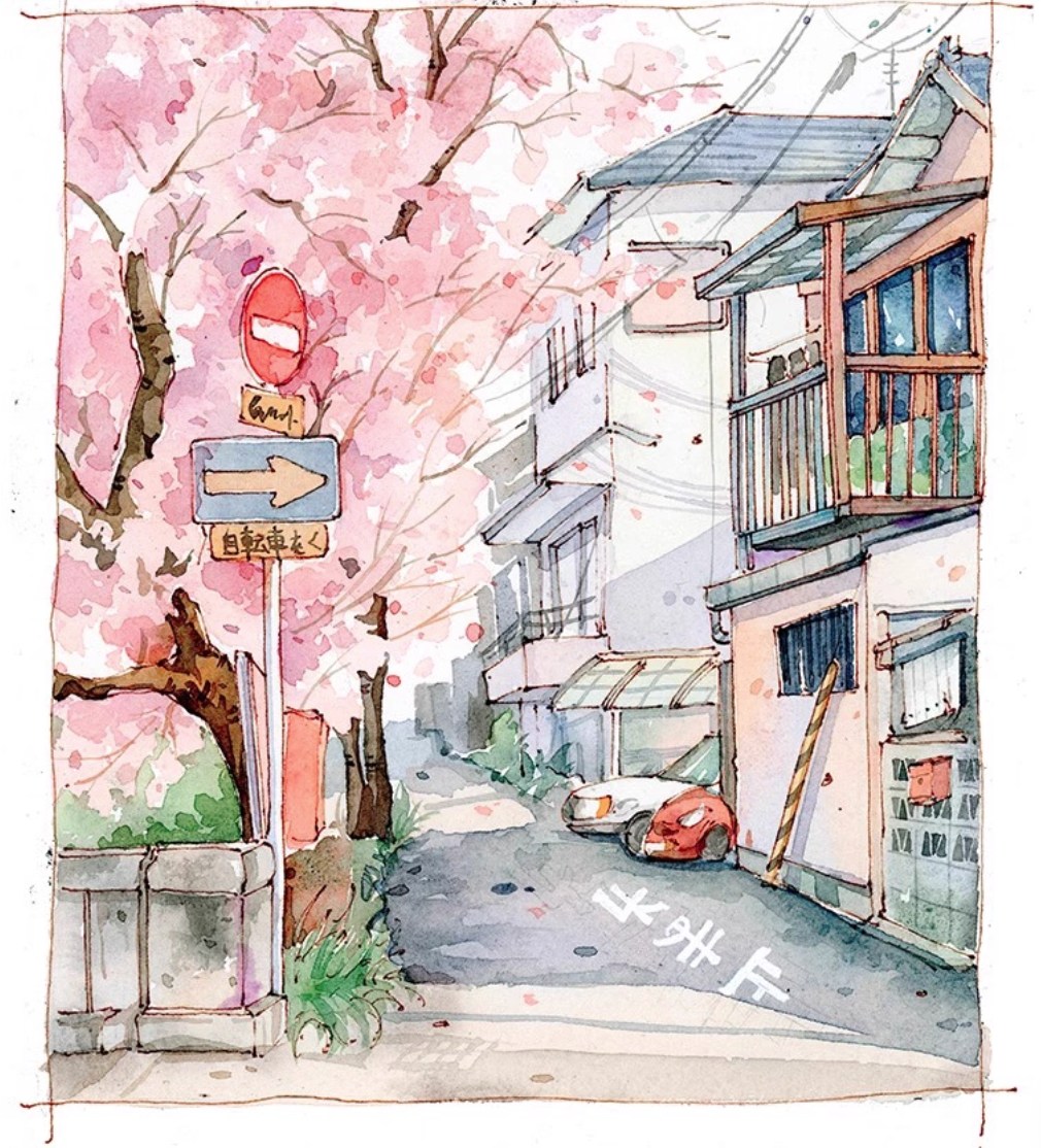 หนังสือสอนวาดภาพสีน้ำ "Takatori Watercolor Collection"
