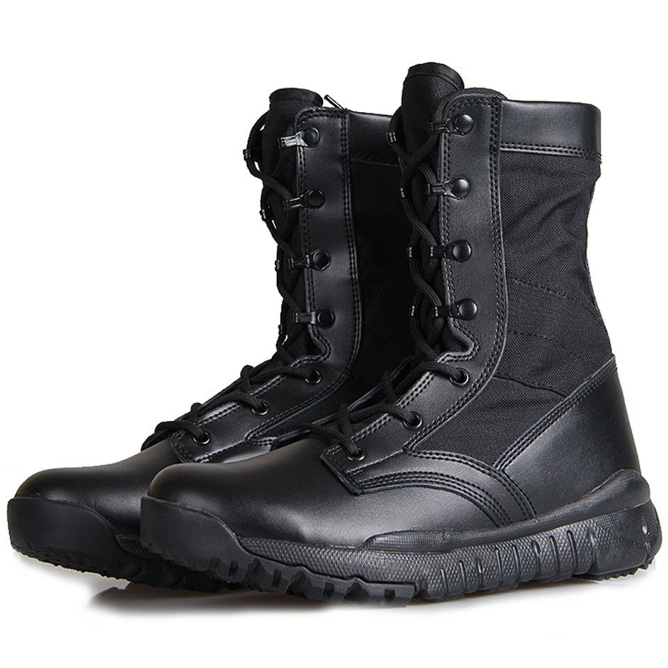 รองเท้าจังเกิ้ล CQB A1 น้ำหนักเบา (ดำ/ทราย)