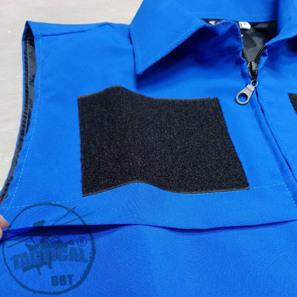 เสื้อกั๊กคอปก กรมการปกครอง น้ำเงินฟ้า ยี่ห้อ TACTICAL