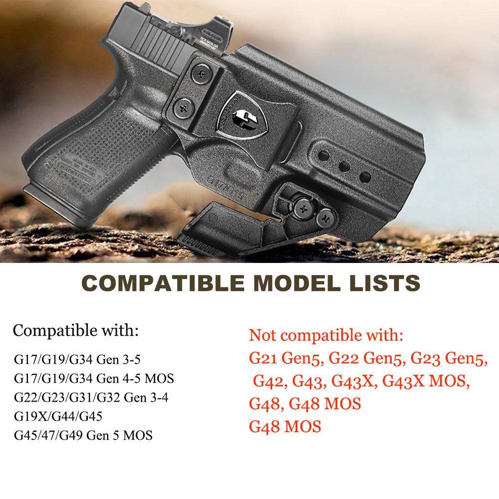 ซองพกใน/นอก G17/19 Polymer ยี่ห้อ Warriorland