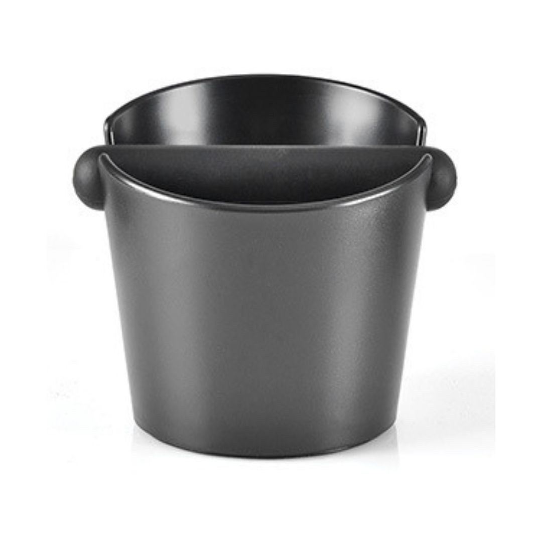 ที่เคาะกากกาแฟ ABS แบบปากเปิดมินิ สูง 12.5 ซม. สีดำ รหัส 2436