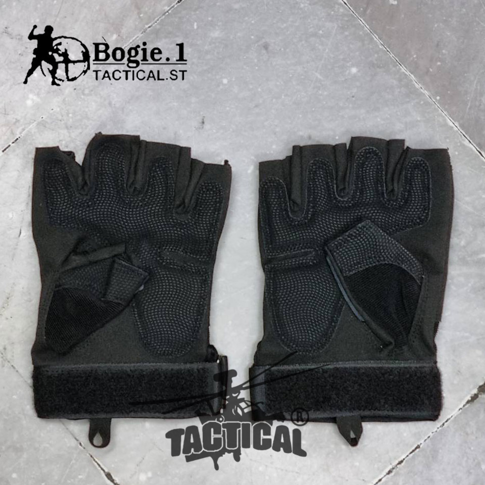 ถุงมือสนับแข็ง ครึ่งนิ้ว Bogie.1