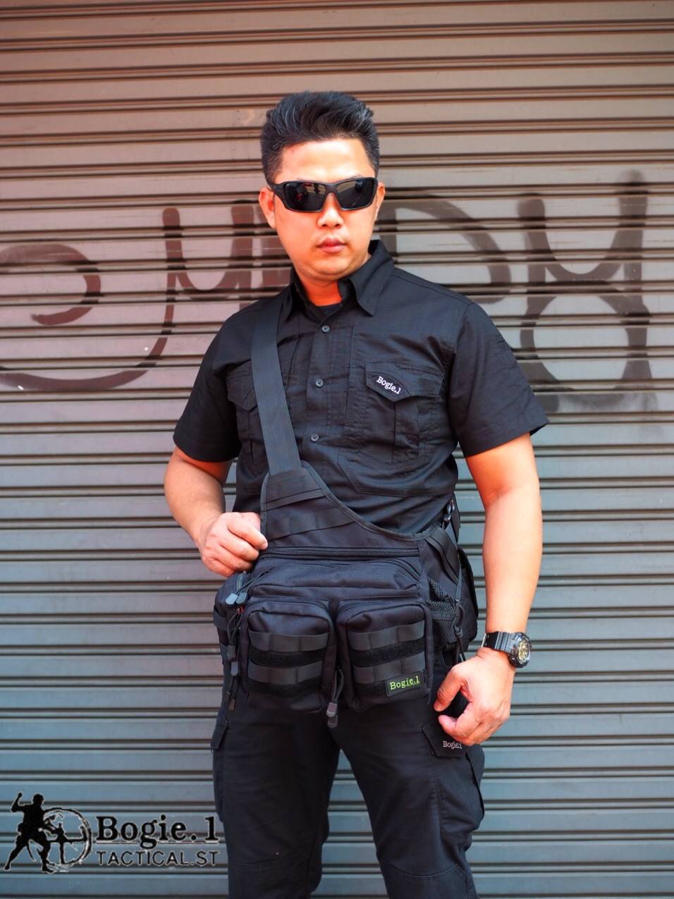 กระเป๋าสะพายไหล่ กป.หน้า 2 ใบ ผ้า Cordura