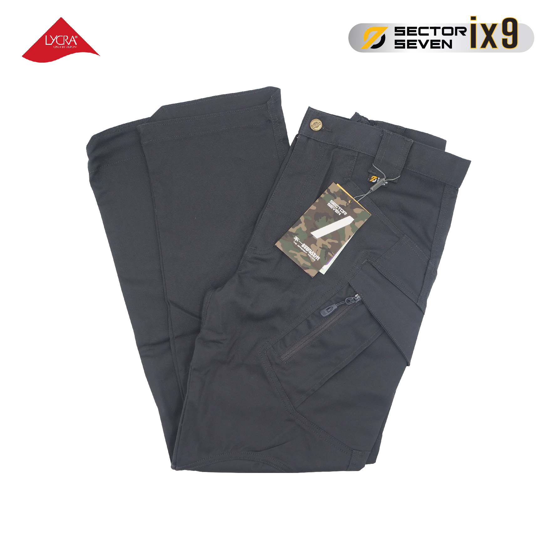กางเกง Sector Seven IX9 เทา ผ้าหนา ยืด กันน้ำ (ของแท้)