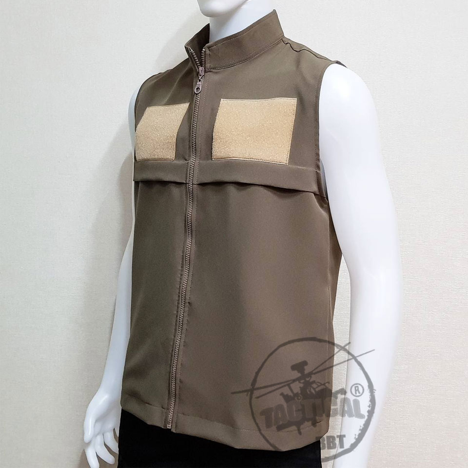 เสื้อกั๊กตร.สีกากี สนว.01 ยี่ห้อ TACTICAL