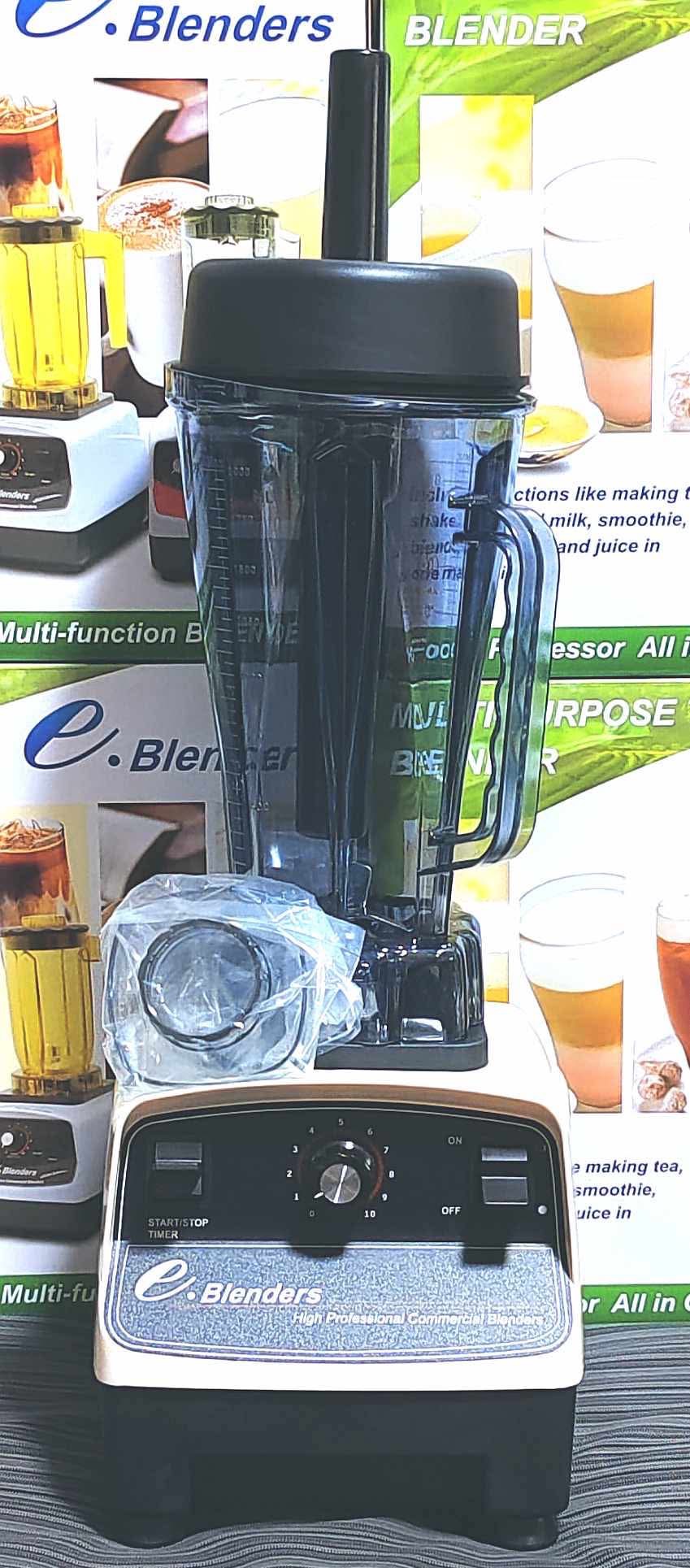 เครื่องปั่นสมูทตี้ E-Blender made in Taiwan รุ่นคว่ำไม่หกในตำนาน มืออาชีพใช้รุ่นนี้ 11500บาท