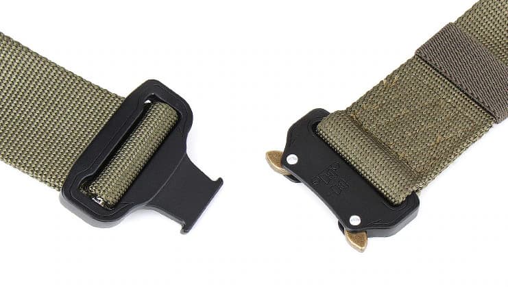 เข็มขัดยุทธวิธี หัว Cobra (ไม่มีห่วง)