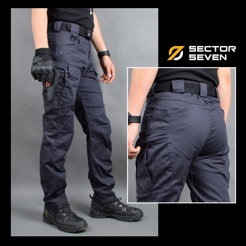 กางเกง Sector Seven IX7C ดำ ผ้าเบา ยืด กันน้ำ (ของแท้) 4 สี