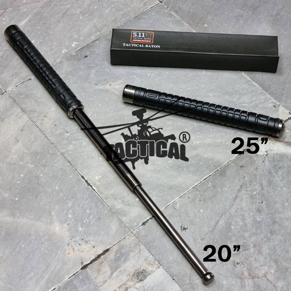 ดิ้วเหล็ก Tactical ด้ามยาง 20" 25" (แข็งแรง)