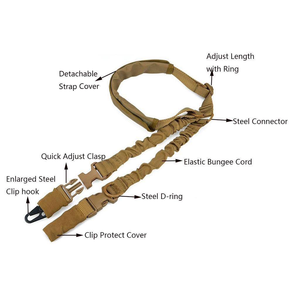 สายสะพายปืน AIM 2 จุด (หนา แข็งแรง) ทำเป็น 1 จุดได้