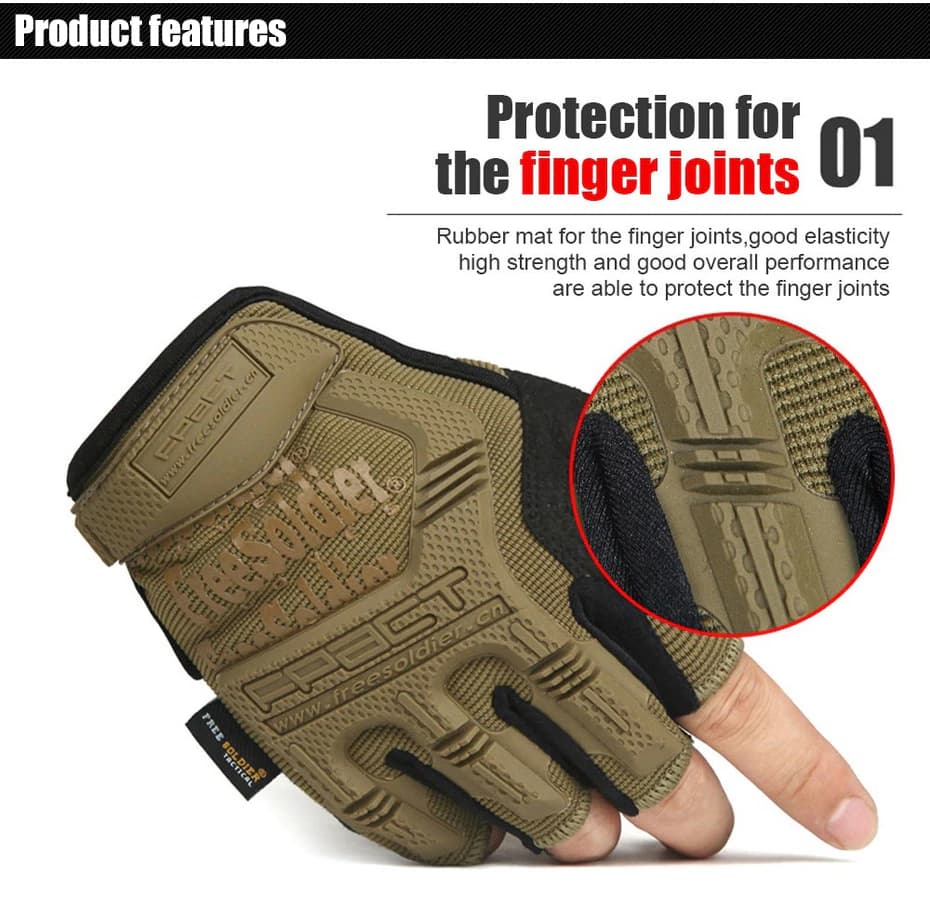 ถุงมือครึ่งนิ้ว Mechanix รุ่น M-Pact