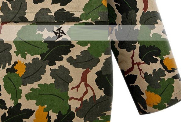 PreOrderคนอ้วน - เสื้อกันหนาวแฟชั่น ไซส์ใหญ่ คนอ้วน เสื้อกันหนาวพิมพ์ลายพราง ซิบหน้าพร้อม Hood ไม่หนา