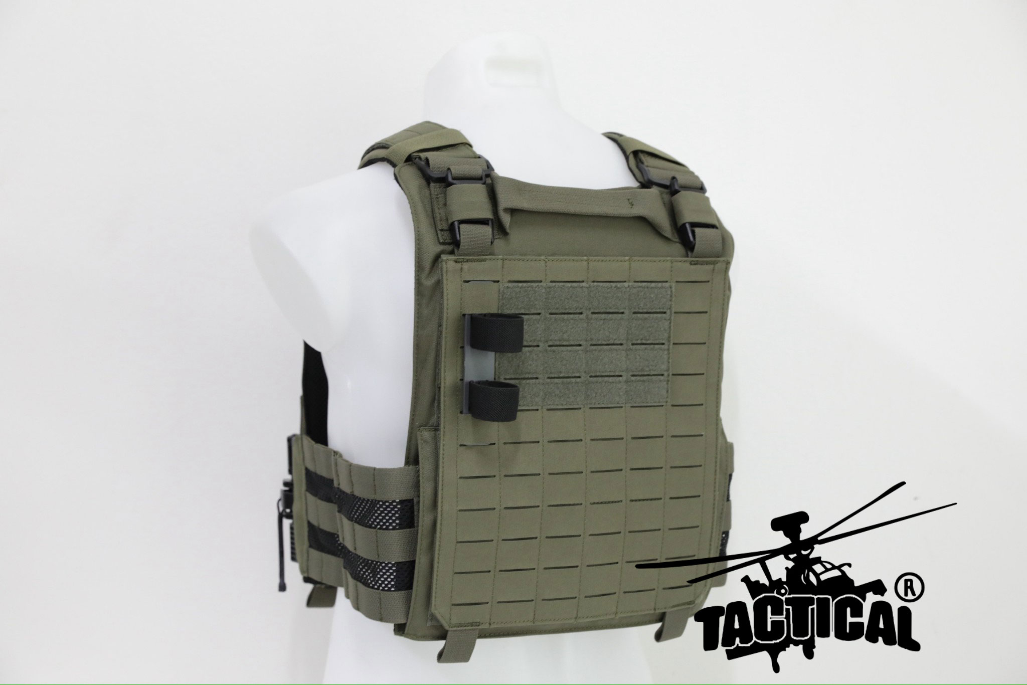 สายรัดเก็บทูนิเก้ แบบ Molle ติดเข็มขัดยุทธวิธี/เสื้อเวส