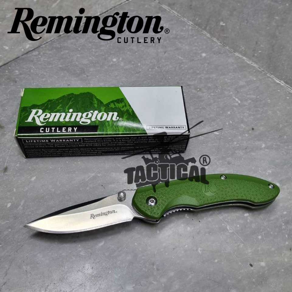 มีดพับ มีกริปเหน็บ ยี่ห้อ Remington R 10005-B ของแท้