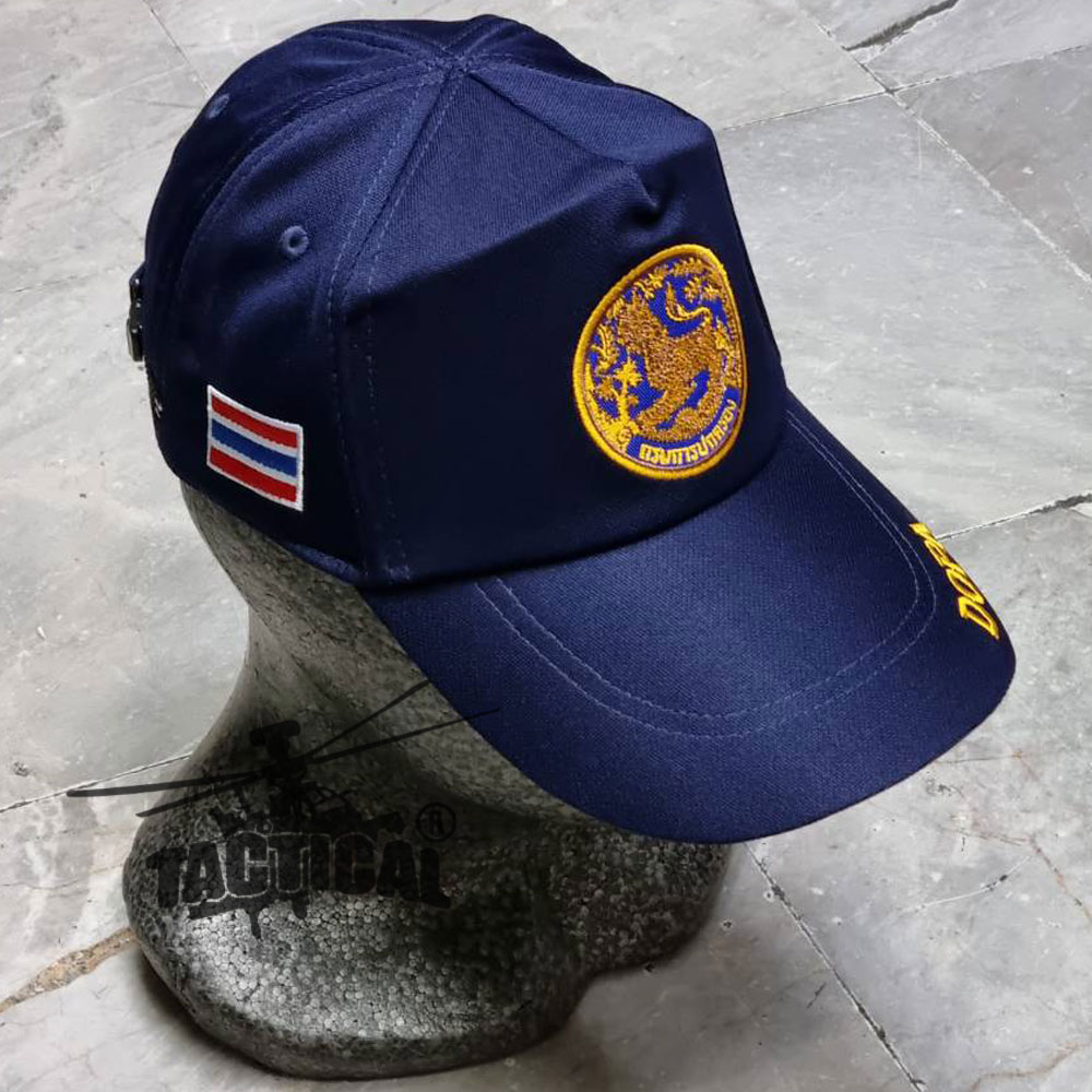 หมวกแก๊ป สิงห์ กรมการปกครอง DOPA ซิปหลัง