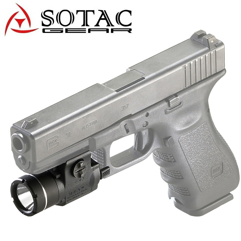 ไฟฉายติดปืนสั้น ยี่ห้อ Streamlight รุ่น TLR-3