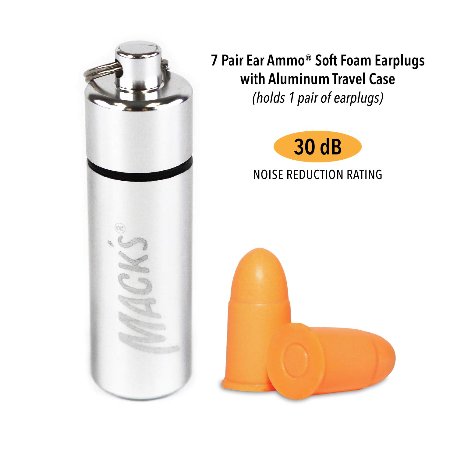 Ear Plugs สำหรับยิงปืน (Soft Foam Ear Plugs)