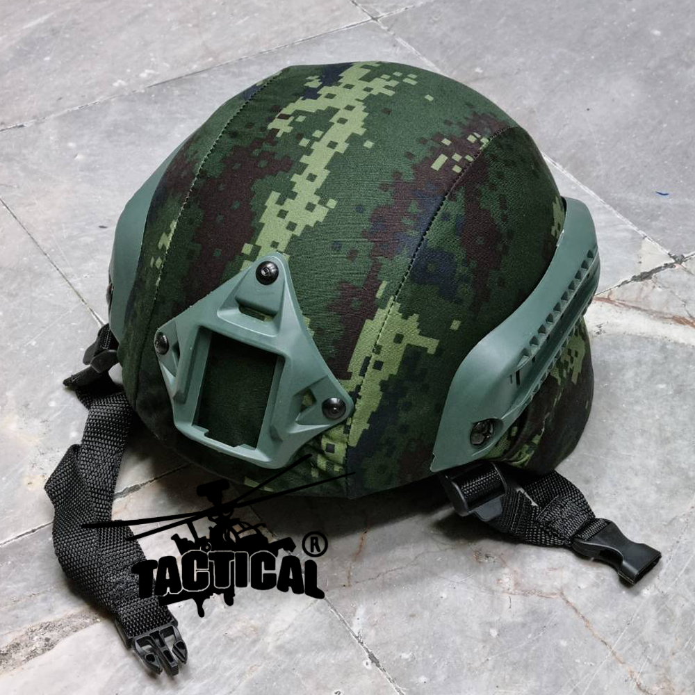 หมวก Mich 2000 พร้อมผ้าคลุม