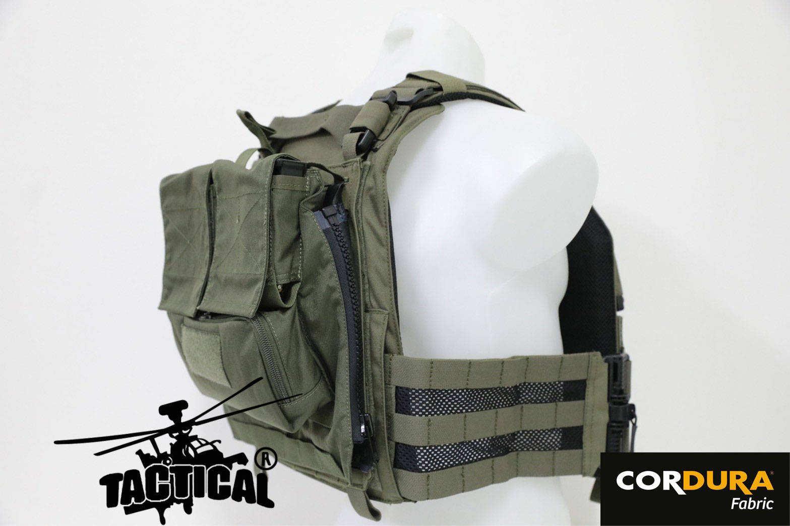 กระเป๋าติดเวส รุ่น Pouch Zip-On Panel 1.0