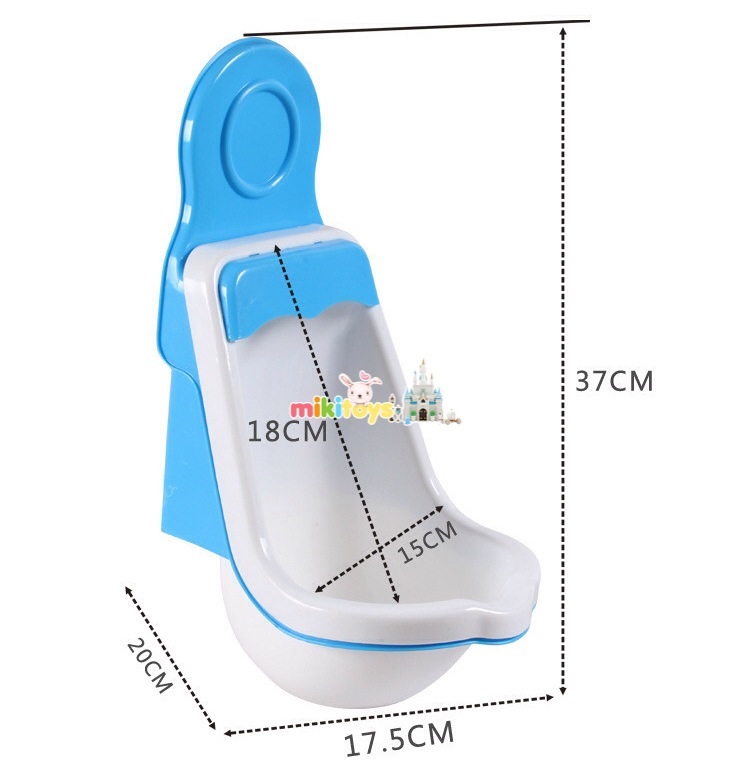 โถปัสสาวะเด็กชายแบบติดผนัง ++แถมแปรงล้างทำความสะอาด1ชิ้นต่อชุด**ฟรีค่าจัดส่ง